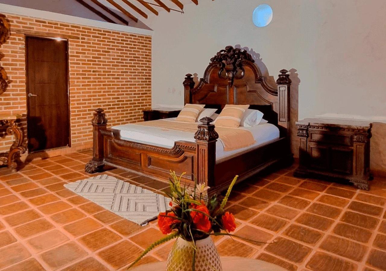 Hotel Santa Barbara Colonial - Santa Fe De Antioquia Exterior photo